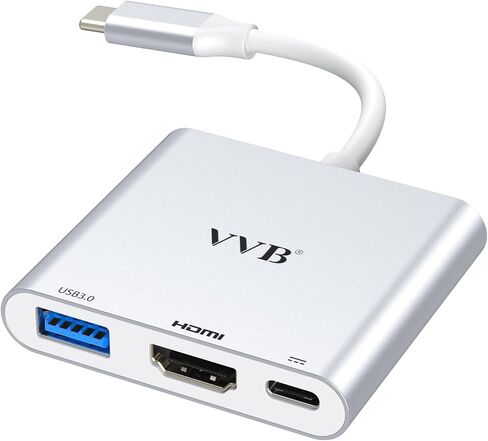 USB C Laptop Docking Station Dual Monitor HDMI USB C Hub Multiport Adapter | USB C Dongle Dock 14 in 1 USB C to 2 HDMI 4K+DisplayPort+Ethernet+4USB+2USB C+100W PD Charger+SD/TF for Dell/Lenovo/HP Laptop in Saudi Arabia