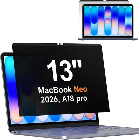 [2 Pack] 24 Inch Computer Privacy Screen Filter for 16:9 Widescreen Monitor | Anti Glare, Anti Blue &UV Light, Anti Spy, Eye Protect, Protector, Film, Shield, Fit, Removable, Reusable, 9H, Black, Quality in Saudi Arabia