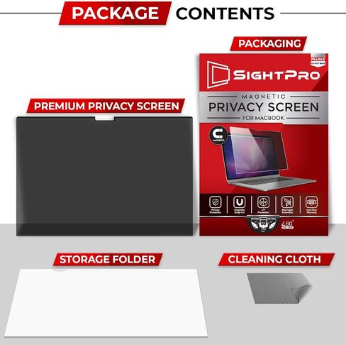 Magnetic Privacy Screen for MacBook Neo 13 Inch (2026, A18 Pro) Patented Removable Laptop Privacy Filter Shield and Protector in Saudi Arabia
