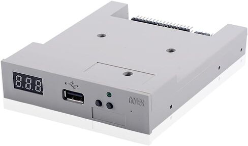 GoTEK SFR1M44-U100 3.5 بوصة 1.44 ميجابايت USB SSD محاكي محرك الأقراص المرنة رمادي in Kuwait
