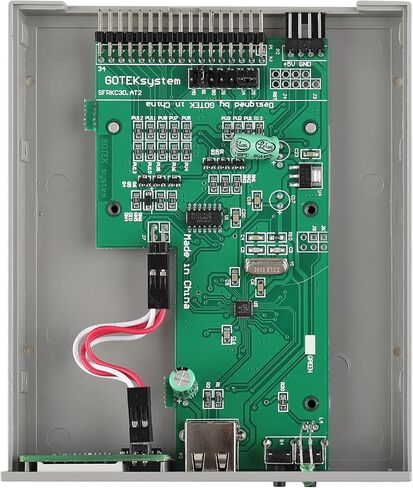 GoTEK SFR1M44-U100 3.5 بوصة 1.44 ميجابايت USB SSD محاكي محرك الأقراص المرنة رمادي in Kuwait