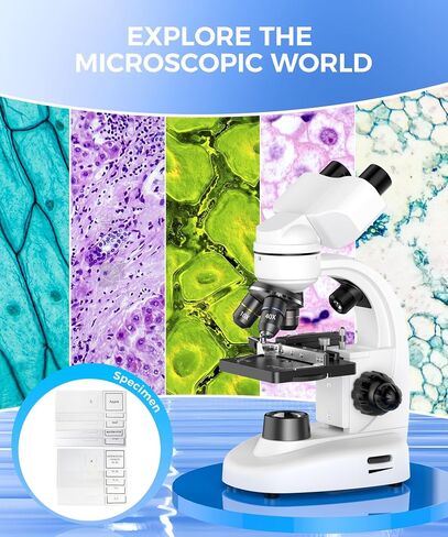 PalliPartners Compound Binocular Microscope for Adults, Professionals&Kids in Saudi Arabia