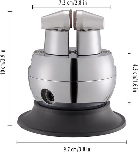 DZQ Jewelers Microscope with Ball Vise 7X-45X Micro Inlaid Mirror | 360°Rotation Spring Bracket, 60 LED Ring Light Illuminator, Jewelry Microscope for Diamond Making in Saudi Arabia