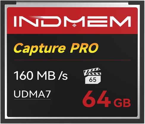CF Card 64GB High Speed UDMA CF Memory Card Up to 160MB/s Camera Card | Designed for Photographers & Videographers,Support High-Speed Continuous Shooting or 4K Video Recording in Saudi Arabia