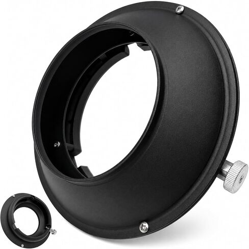 Balcar to Bowens Mount Adapter Ring for Studio Lights | Converts Balcar speedring lights to Bowens mount modifiers with a secure quick-release locking system. in Saudi Arabia