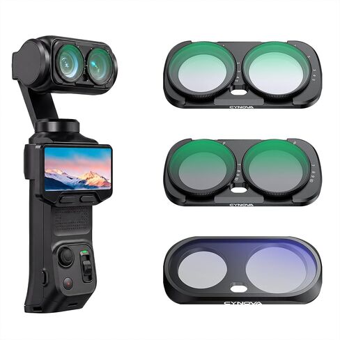 CYNOVA Luna Ultra Filters Kit for Insta360 Luna Ultra Accessories, 7-Piece in Saudi Arabia