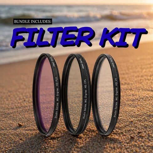 عدسة Nikon NIKKOR Z مقاس 24-120 مم f/4 S لكاميرات Nikon Z بدون مرآة - حزمة مع مجموعة مرشحات مكونة من 3 قطع وقلم عدسة ومنفاخ غبار ومجموعة تنظيف والمزيد in Kuwait