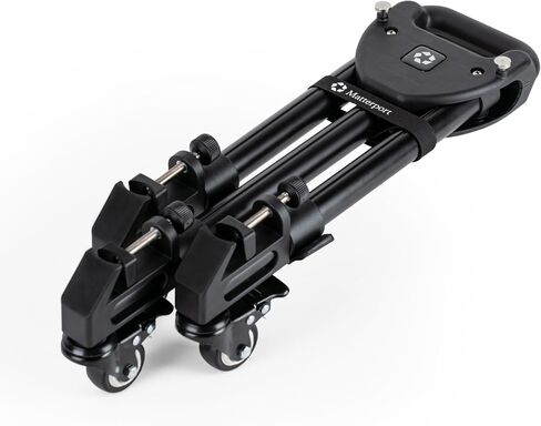Matterport Heavy-Duty Tripod Dolly with Smooth-Rolling Camera Base | Adjustable Legs, Aluminum Construction, Portable Folding Design, Stable Positioning, Indoor & Outdoor Use, Carry Bag Included in Saudi Arabia