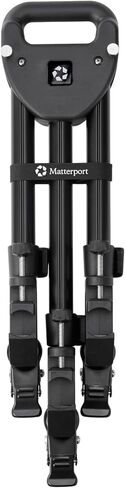 Matterport Heavy-Duty Tripod Dolly with Smooth-Rolling Camera Base | Adjustable Legs, Aluminum Construction, Portable Folding Design, Stable Positioning, Indoor & Outdoor Use, Carry Bag Included in Saudi Arabia