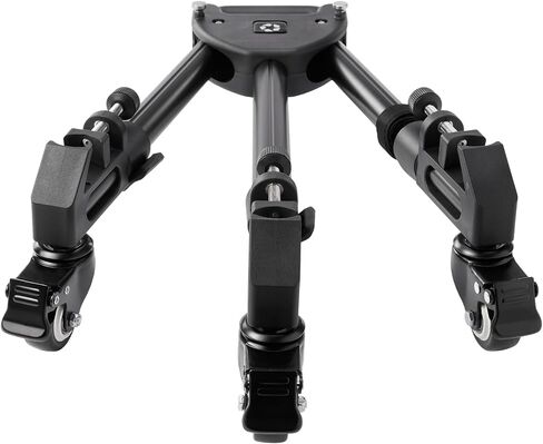 Matterport Heavy-Duty Tripod Dolly with Smooth-Rolling Camera Base | Adjustable Legs, Aluminum Construction, Portable Folding Design, Stable Positioning, Indoor & Outdoor Use, Carry Bag Included in Saudi Arabia