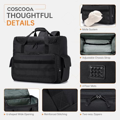 Computer Desktop Tower Carrying Case Compatible with ATX Chassis | M-ATX Mainframe Chassis PC Travel Case for Computer Moving Portable PC Backpack for Keyboard, Mouse and Accessories, Bag Only in Kuwait