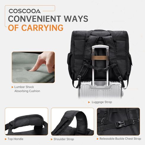 Computer Desktop Tower Carrying Case Compatible with ATX Chassis | M-ATX Mainframe Chassis PC Travel Case for Computer Moving Portable PC Backpack for Keyboard, Mouse and Accessories, Bag Only in Kuwait