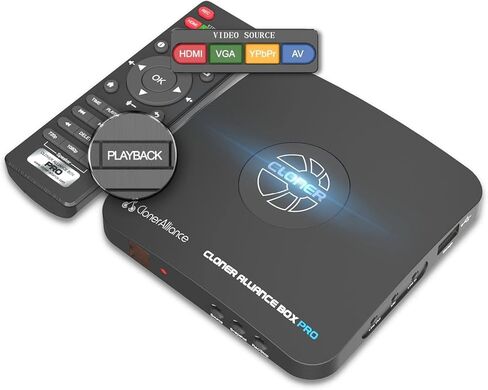 Box Pro, 1080p@60fps Video Recorder, DVR with HDMI Capture, Playback on TV. RCA/YPbPr/VGA to Digital Converter. Schedule Recording. No PC Required. in Saudi Arabia