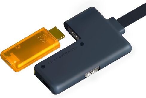 GENKI ShadowCast 3 Pro 4K60 Capture Card HDMI Passthrough USB-C | Zero-latency HDMI passthrough, 1440p120 & 1080p240 support, USB-C, OBS ready, and works with consoles, cameras, and laptops in Saudi Arabia
