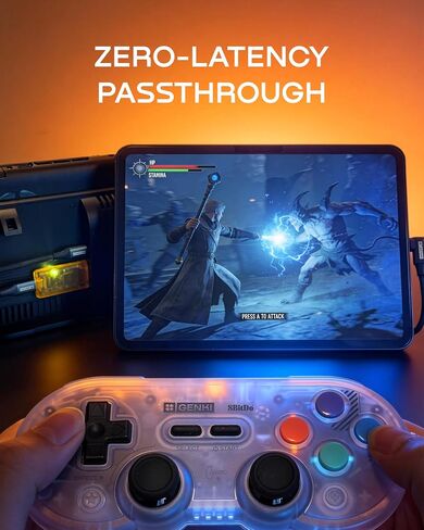 GENKI ShadowCast 3 Pro 4K60 Capture Card HDMI Passthrough USB-C | Zero-latency HDMI passthrough, 1440p120 & 1080p240 support, USB-C, OBS ready, and works with consoles, cameras, and laptops in Saudi Arabia