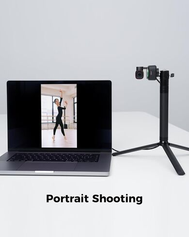 OBSBOT Tiny 2 Webcam 4K Voice Control PTZ, AI Tracking Multi-Mode & Auto Focus, Web Camera with 1/1.5" Sensor, Gesture Control, 60 FPS, HDR Light Correction, Webcam for PC, Streaming, Meeting, etc. | Web Camera with 1/1.5" Sensor, Gesture Control, 60 FPS, in Kuwait