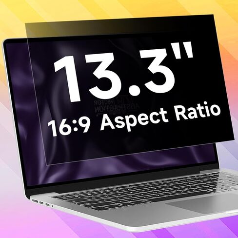 فلتر شاشة خصوصية للكمبيوتر المحمول 15.6 بوصة 1920 × 1080، مضاد لوهج الضوء الأزرق ودرع خصوصية الكمبيوتر مضاد للخدش مقاس 15.6 بوصة مع شاشة كمبيوتر محمول محمولة بنسبة عرض إلى ارتفاع 16:9 in Kuwait