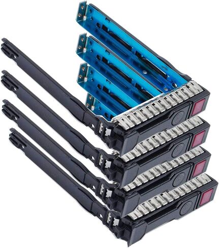10-Pack Hard Drive Tray Caddy 2.5 SSD Caddy 651687-001 651699-001 in Kuwait
