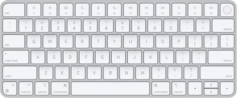 Apple Magic Keyboard with Touch ID for Mac Models with Apple Silicon - US English ​​​​​​​, Bluetooth in Saudi Arabia