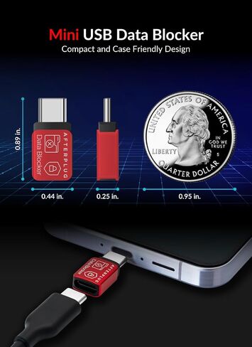 USB-C to USB-C Data Blocker, Charge-Only, 240W Charging (2-Pack) in Saudi Arabia