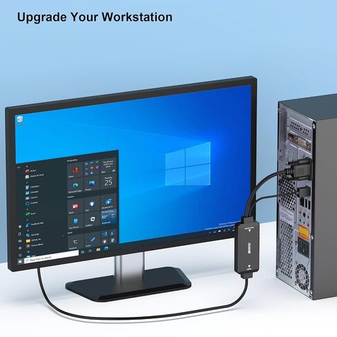 BENFEI VGA to HDMI Cable with Audio, 6 Feet 1080P Cable from VGA Computer/Laptop to HDMI Monitor/TV(Not Bidirectional) in Saudi Arabia