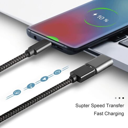 USB C to USB Adapter, Type C Thunderbolt 4 OTG Converter, USB C Male to USB 3.0 Female Adapter (3-Pack) for Apple MacBook Pro, Mac Book, iPad, Samsung Galaxy S20-S23 and More (Black/Grey/Silver) in Saudi Arabia