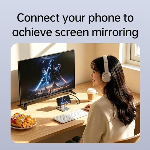 [Thunderbolt 3/4/5]USB Type-C to VGA Adapter Conversion 1080P@60Hz for External Video Card Multi Monitor, Desktop, Laptop, HDTV, Monitor, Projector Compatible with MacOS ,Windows, Linux, iPadOs in Saudi Arabia