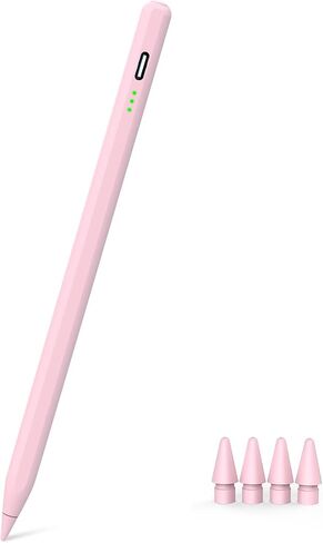Stylus Pen for iPad Pro Air Mini 2018-2026, Palm Rejection Fast Charge | Compatible with iPad 6–11 Gen (A16), iPad mini 5/6/7, iPad Air 3–6 Gen (M2/M4), iPad Pro 11/12.9" 1–6 Gen, M4 iPad Pro 11/13" in Saudi Arabia