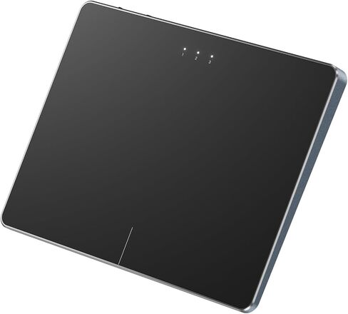 لوحة تتبع بلوتوث ProtoArc T1 Plus لنظام التشغيل Win 11/10، رمادي أسود | سطح لمس كبير مقاس 6.4 بوصات، يدعم التبديل بين 3 أجهزة عبر البلوتوث. لا حاجة إلى جهاز استقبال USB. قابل لإعادة الشحن ومتعدد الإيماءات. in Kuwait