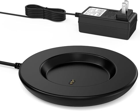 Charging Coaster 2 Compatible with Em/BER Temperature Control Smart Mug 2 and 1,Cisain Charging Dock Base for Smart Coffee Cup Warmer Heated Travel Mug,Black in Saudi Arabia