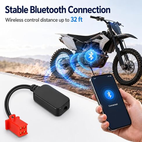 Fardriver Programmable Bluetooth Dongle Adapter Dongle for Fardriver Controller,Compatible with Tuttio Soleil 01/ Yozma in 10/Heybike Villain Electric Dirt Bike in Saudi Arabia