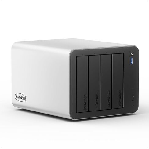TERRAMASTER F4-425 Pro NAS 4-Bay، Intel N305 8-Core، 8 جيجابايت رام (بدون قرص) | 5 جيجابت LAN × 2، فتحة M.2 × 3، AI-Native OS TOS 7، دعم OpenClaw، خادم وسائط التخزين المتصل بالشبكة (بدون أقراص) in Kuwait