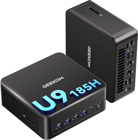 GEEKOM IT13 Mini PC 2026, 13th Gen Intel i5-13600H, 1TB SSD 16GB RAM | High Stability Business Desktop 2XUSB4.0(40Gbps), 8K Quad Display, SD Slot, Intel NUC13 Replacement Desktop Computers in Saudi Arabia
