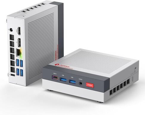 ACEMAGIC Mini PC Windows 11 Pro AMD Ryzen 7330U 16GB DDR4 RAM 256 SSD 28W | Multitasking, Quiet Cooling, Compact,Mini Computer, Triple 4K Display, HDMI, LAN, Home Office & Business PC in Saudi Arabia