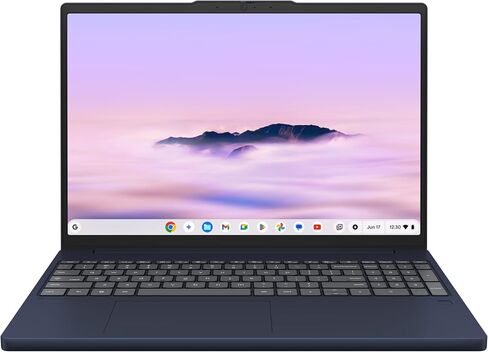 Lenovo Chromebook Plus i 15"- Professional Laptop - Google Gemini - Intel® 3 N355 CPU - 15.3" WUXGA IPS Display - 8GB RAM - 256GB Storage - Integrated Intel® Graphics - Cosmic Blue in Kuwait