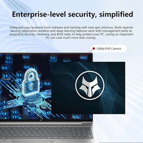 HP ProBook 4 G1a Business AI Laptop, 16" FHD+, AMD Ryzen 5 230 up to 4.9 GHz, 16GB DDR5, 512GB SSD, HDMI, 1080p FHD Camera, Wi-Fi 6E, Win 11 Pro, Long Life Battery, Fast Charging, Bundle w/ 7-in-1 Hub in Saudi Arabia
