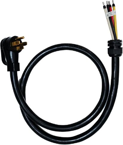 BLUETTI 50A AC Charging Cable 50A High-Powe for Parallel Use (NEMA14-50 to Locking Terminal Cable) for Apex 300 in Saudi Arabia