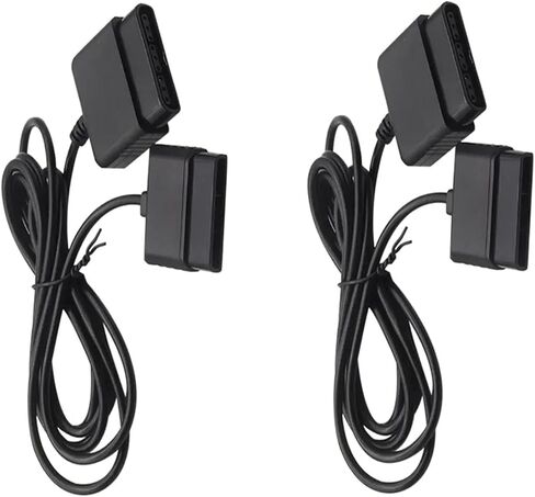 PS2 Controller Extension Cable Cord,Compatible with PS1/PS2 Game Console, 6FT/1.8m (4 Pack) in Saudi Arabia