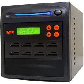 1:7 SD/microSD Card Duplicator - 2GB/Min - SYS-SD-7 | Standalone SD/microSD flash memory copier, eraser and sanitizer for multiple memory cards, with copy speeds up to 33MB/sec. in Kuwait