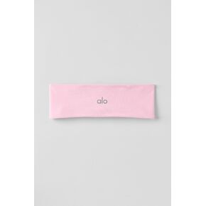 Alo Yoga Performance Conquer Headband - Pink Marshmallow - Pink Marshmallow / One Size in Saudi Arabia