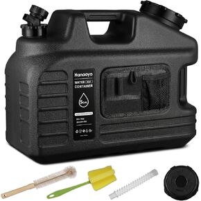 Hanaoyo 5 Gallon Camping Water Jug, Water Container BPA Free, Water Storage with Tool Bag & Spigot, Portable Water Tank Emergency Water Storage for Hiking, Camping, Picnic, Home Use in Saudi Arabia