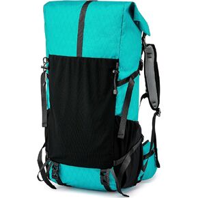 Hiking Backpack,40L to 50L Extra Large Capacity Hiking Bag,Internal Frame Camping Backpack,Upgraded X-PAC Lightweight Sport Daypack Travel Backpack Fit For Mountain Climbing Camping(Grey Green) in Saudi Arabia