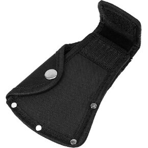 Hatchet Head Sheath Black Axe Sheath, Axe Head Cover for 1-1/4lb Axes, Double Snap Hatchets Blade Protector Hatchets Cover Hatchet Edge Protector for Outdoor Hiking Outdoors Work Axes Jacket in Saudi Arabia