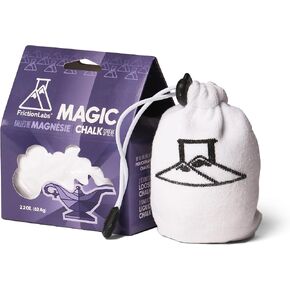 Friction Labs Magic Chalk Ball, Premium Gym Chalk Ball in Refillable Sock | Refillable Chalk Sock, Non-Toxic Gym Chalk for Climbing, Gymnastics, Weightlifting, CrossFit & Training, 2.2 oz in Saudi Arabia