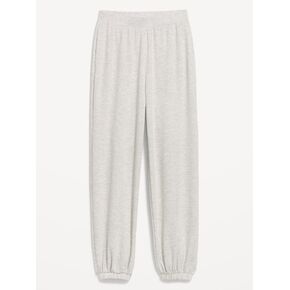 Old Navy Oversized Bounce Lite Bubble Jogger Sweatpants - Light Gray Heather in Kuwait