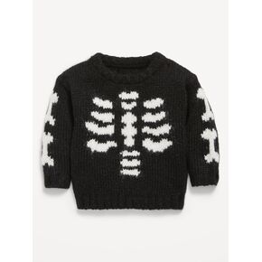 Old Navy Unisex Loose Sweater for Baby - Black Skeleton in Kuwait