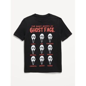 Old Navy Ghost Face™ Gender-Neutral Graphic T-Shirt for Kids - Black Jack in Kuwait