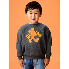 Old Navy Old Navy x Disney Mickey Mouse Oversized Sweatshirt for Toddler - Charcoal Heather in Saudi Arabia