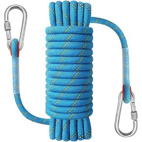Kayak Rope with Hook, Reflective, Floating, for Boating, Marine, Mooring, Canoe, Paddleboard, Climbing, Arborist, Rappelling in Saudi Arabia