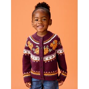 سترة Old Navy Old Navy x ديزني ميكي ماوس للفتيات الصغيرات - جزيرة فير البنية in Kuwait
